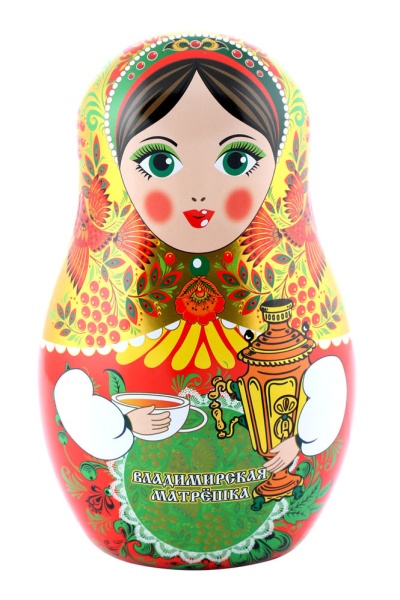 Чай черный цейлонский "Матрешка владимирская " 100г арт. 53223