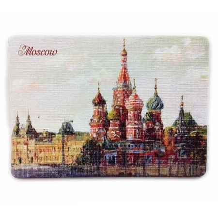 Магниты с Москвой "Василий Блаженный" 6х8см Арт. 140219229