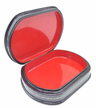 Шкатулка Палех "Тройка Русская" 10х8 см. арт. 784439 