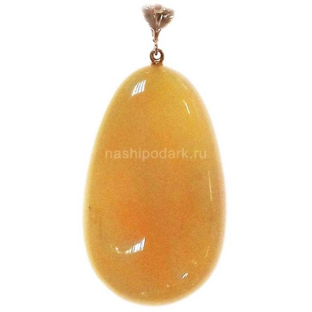картинка Янтарь Подвеска  5.5х2.5см 7.41гр Арт. 190319618 магазин 