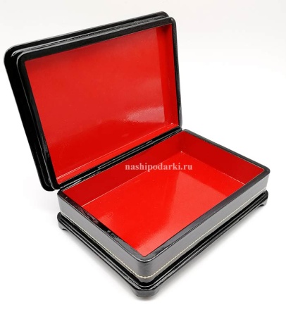 Шкатулка холуй "Русский север" 18х10см арт. 797543