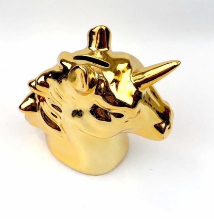 Купить Копилка "Единорог блестящий"(бол) Артикул: 4477 