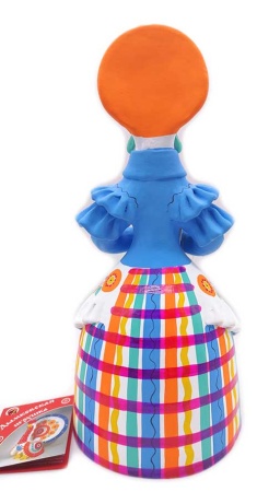 Дымковская игрушка Барыня с хлебом 23 см. арт. 895523