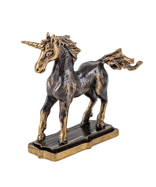 Лошадь Единорог Радуга без подставки 50х50 мм. арт. 1686.1