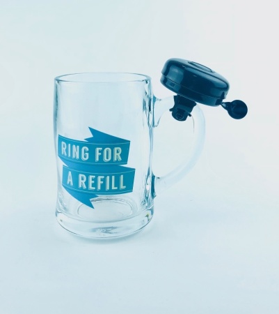 Кружка с звонком "REFILL BEER" Артикул: 4251 