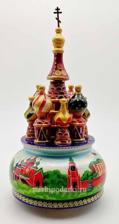 Сувенир музыкальный храм ХВБ арт. 727782