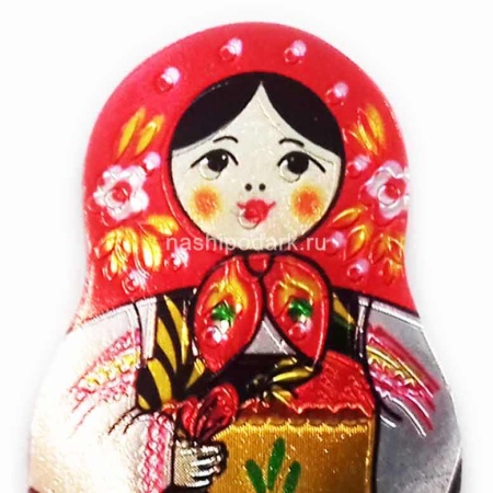 Магнит Матрешка 6х3см Арт. 140219249