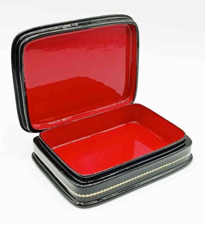 Шкатулка лаковая  Жар-птица 10х8 см. арт. 56388 