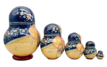 Матрешка Вятская "Рябинка" 10 см. арт. 5754222