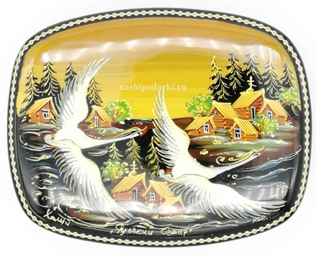 Шкатулка Холуй "Север" 10х8 см. арт. 43678522