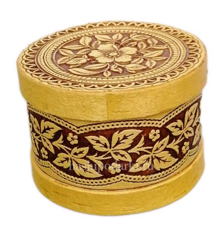 картинка Шкатулка береста 5х6см арт. 8786521 магазин русских сувениров  Наши подарки