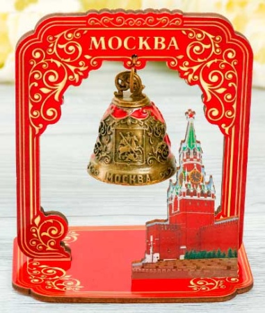 картинка Колокольчик в рамке «Москва» арт. 57328 магазин  картинка Колокольчик в рамке «Москва» арт. 57328 магазин
