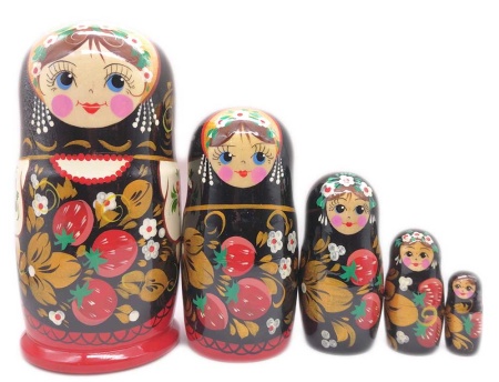 Матрешка семеновская 18 см. 5 мест арт. 7855432