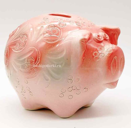 Свинка копилка 15х12 см. арт. 651192  Свинка копилка 15х12 см. арт. 651192