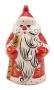 Дед мороз подвес, елочная игрушка 8 см. арт. 5752228