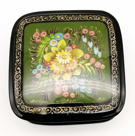 Шкатулка мстера цветы 8,5х8,5см арт. 658536