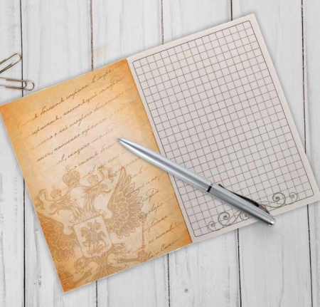 картинка Блокнот «Москва. Спасская башня», 32 листа, клетка Арт. 1656793 магазин подарков