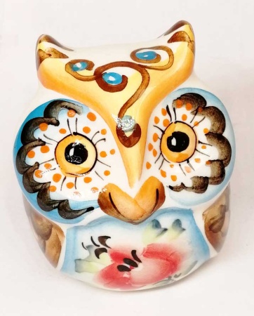 Фигурка сова 8х6 см. арт.754356 купить Фигурка сова 8х6 см. арт.754356 купить