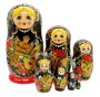 Матрешка хохлома 21 см. 7 мест арт. 5875917