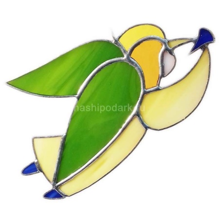 Витражная подвеска "Ангел летит" 13х8см Арт. 150319538 