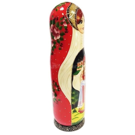 Красивая матрешка-Футляр под бутылку 0,5 л. 