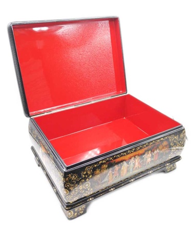 Шкатулка - ларец Холуй "Снегурочка" 18х24 см. арт. 7642334