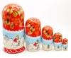 Матрешка "Гулянья" 18 см. 5 мест арт. 4443332