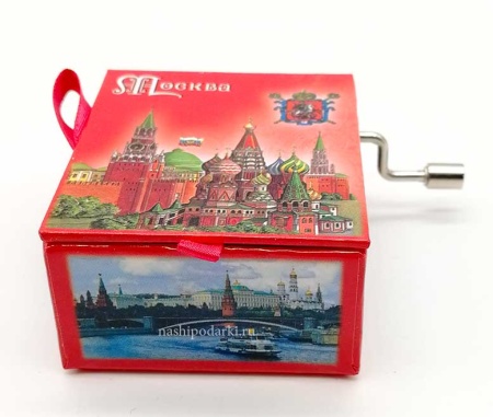 Шкатулка шарманка музыкальная Москва Шкатулка шарманка музыкальная Москва