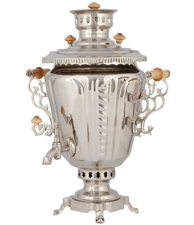 Самовар жаровой, форма рюмка, 7 л 37х28х49см  Самовар жаровой, форма рюмка, 7 л 37х28х49см