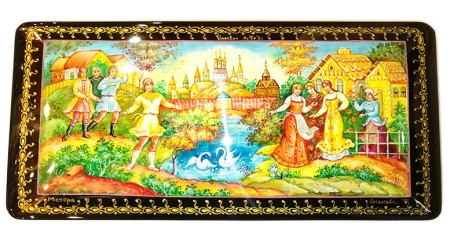 Шкатулка мстера Гулянье 18х9см арт. 8752193