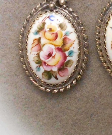 картинка Ростовская финифть Серьги арт. 1118415 