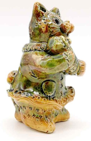 Кошка мама Петровская игрушка 11х5 см. арт. 347411  Кошка мама Петровская игрушка 11х5 см. арт. 347411
