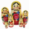 Матрешка Семеновская-хохломская 7 мест 17см арт. 1118273