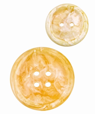 Пуговица большая из латуни с янтарем 73х73 мм. арт. 892