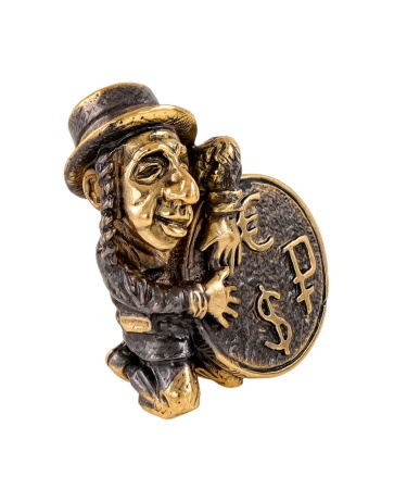 Еврейчик Денежный без подставки 25х35 мм. арт 2231.1