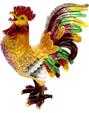 Шкатулка "Петух поющий" арт. WS0JB80902J1 