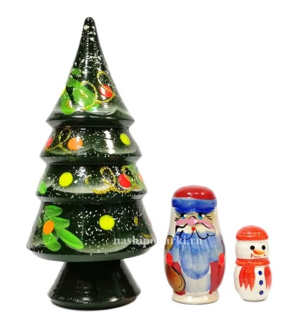 Матрешка 15 см. елочка арт. 32113  Матрешка 15 см. елочка арт. 32113