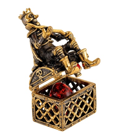 Фигурка из латуни Кащей Бессмертный 25х50 мм. арт. 2269 Фигурка из латуни Кащей Бессмертный 25х50 мм. арт. 2269