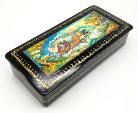 Шкатулка мстера тройка 18х8см арт. 896489