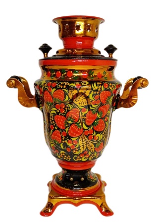 Самовар электрический 1.5 литра "Хохлома эгоист" арт. 7722622 