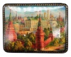 Шкатулка декупаж Москва 10х8 см. арт. 67433