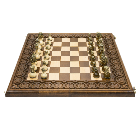 Шахматы резные "Королевские" 50, Haleyan  Артикул: kh138-5 