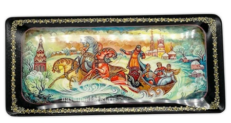 Шкатулка мстера Тройка 18х9см арт. 8752191