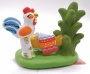 Дымковская игрушка петушок на плетне10х8 см. арт. 968522