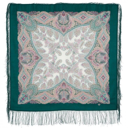 Павлопосадский платок «СВЕНИР» 1659-9 