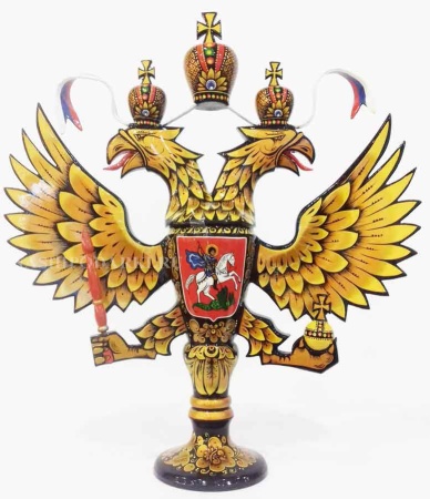 Хохлома Кубок Орел Герб России