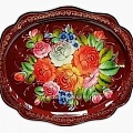 жостовская роспись подносы жостовская роспись подносы