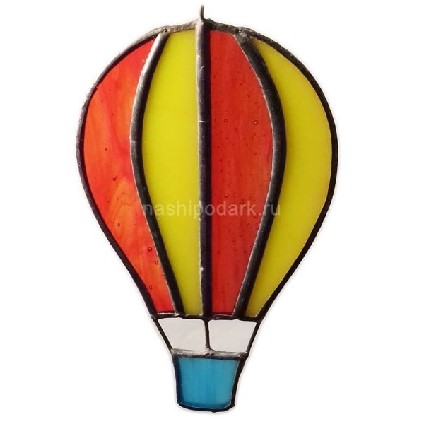 Витражный сувенир "Воздушный шар" 8х5см Арт. 150319541 