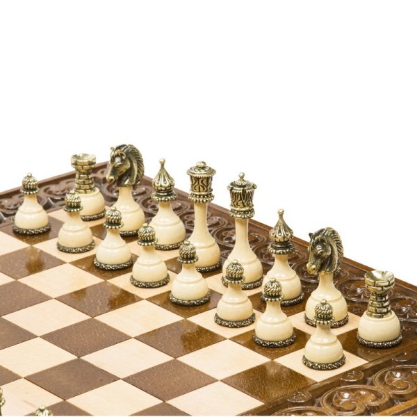 Шахматы резные "Королевские" 50, Haleyan  Артикул: kh138-5 