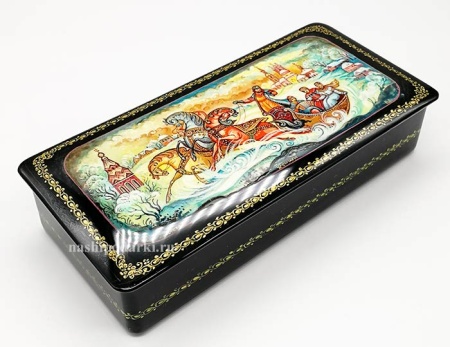 Шкатулка мстера Тройка 18х9см арт. 8752191